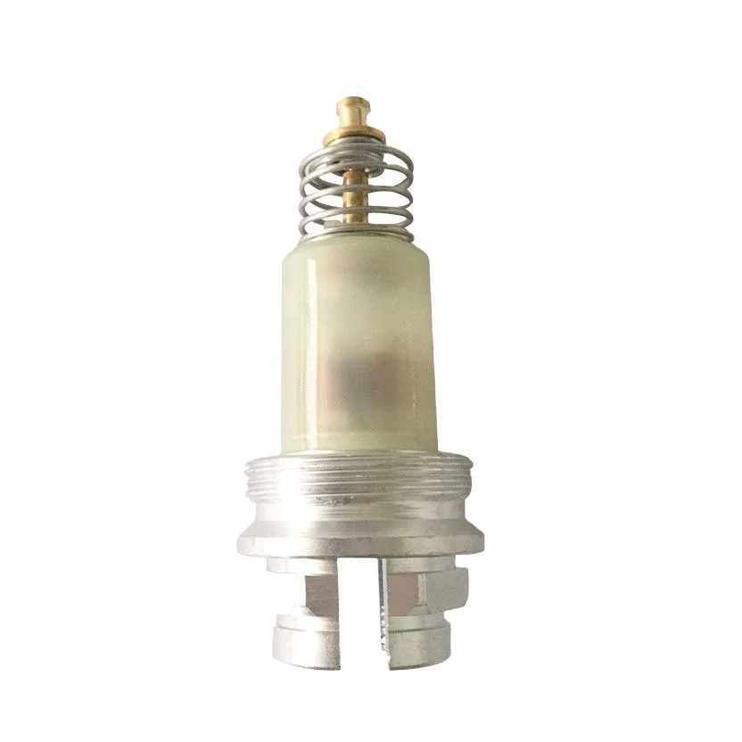 Thermostat gas valve assembly solenoid