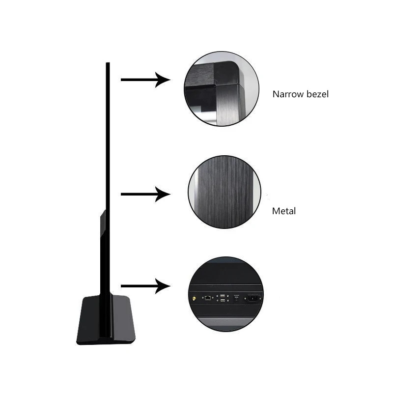 43inch 16:9 Android RAM 4GB RK3568 Advertisement Self-service LCD Digital Signage Floor Standing Interactive Kiosk