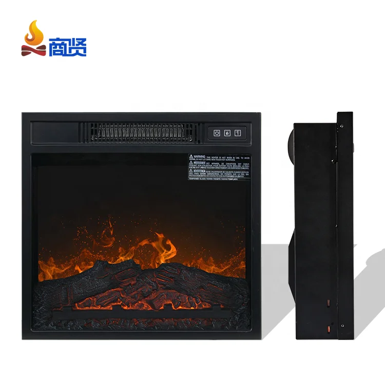 Decorative log flame different wood mantle 120v electric fireplace China insert