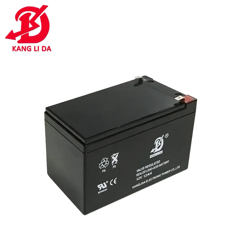 Kanglida kids atv battery rechargeable lead acid 12v 12ah