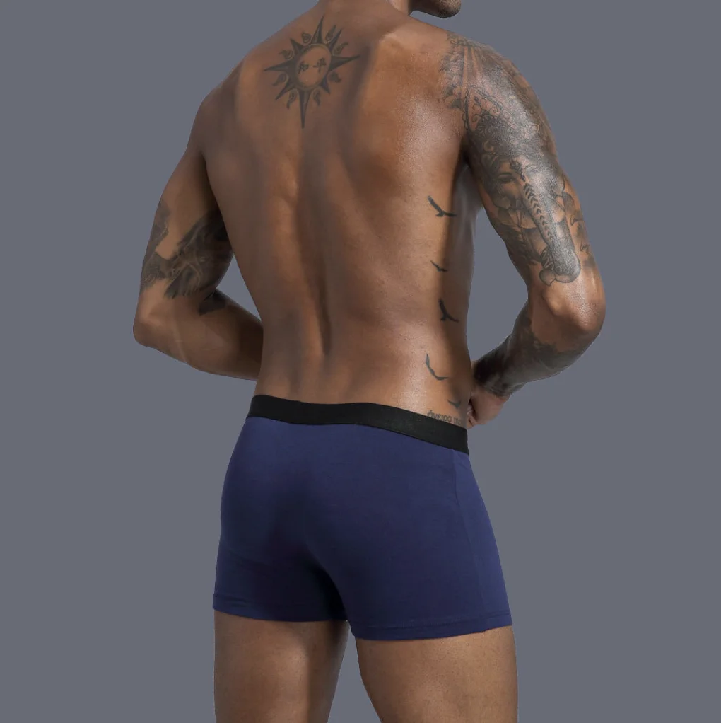 Customized LOGO Wholesale In Stock Mens Underwear Boxers Brief for Men
