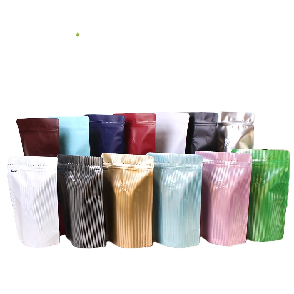 Hot sale new products vacuum aluminum foil tea package bag white kraft paper food package tea packing bag