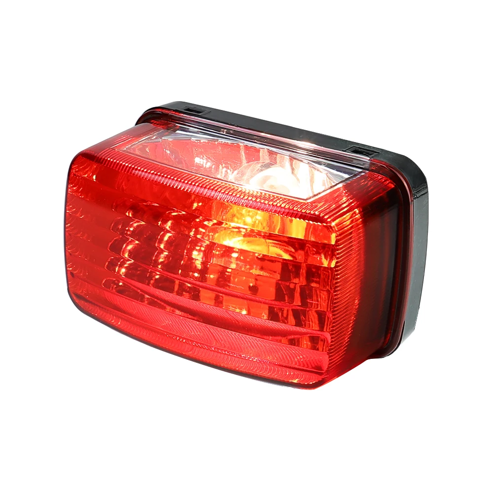 Brake Tail Light With Bulb Fit For Yamaha Grizzly Big Bear Wolverine Rhino Bruin