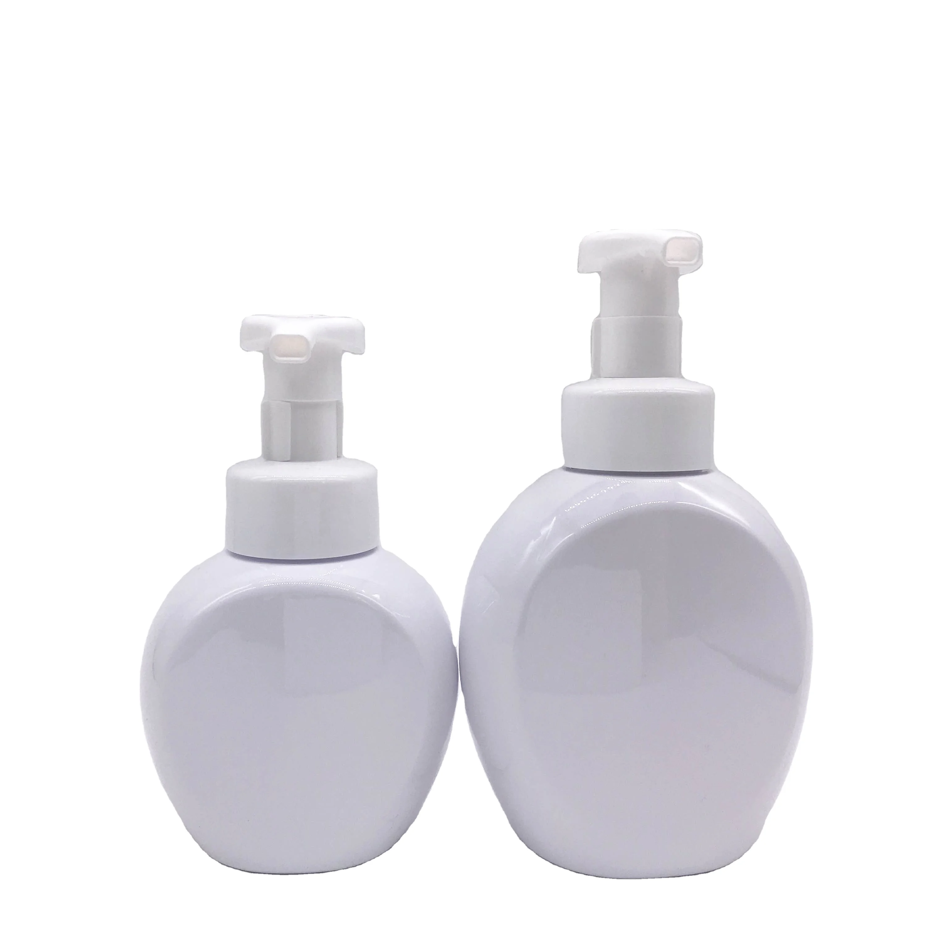 Wholesale High End 300ML 500ML PET Plastic HandWash Container Hand Wash Foam Soap Pump Dispenser Bottles