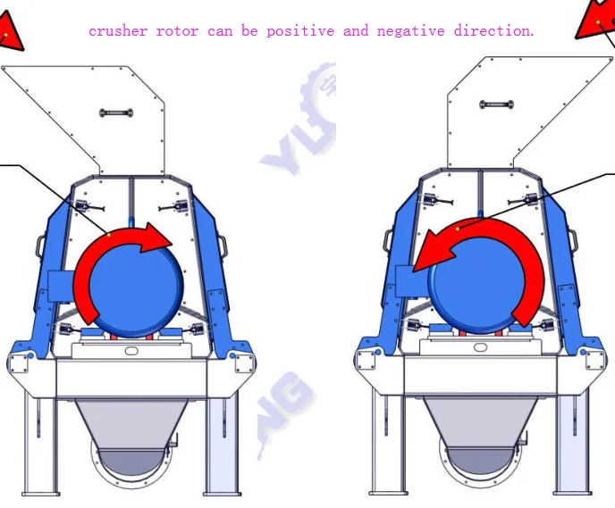 YULONG  maize hammer mill wood crusher hammer mill