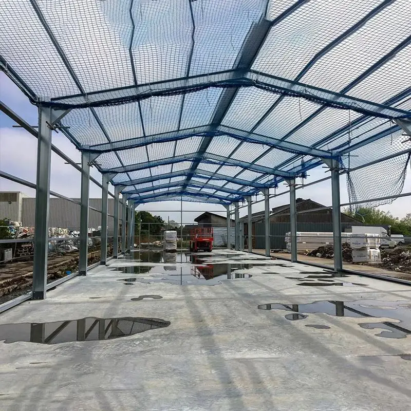 Professional Constructure Design Light Structure Prefab Prefabricated Structural Garment Factory Steel Warehouse