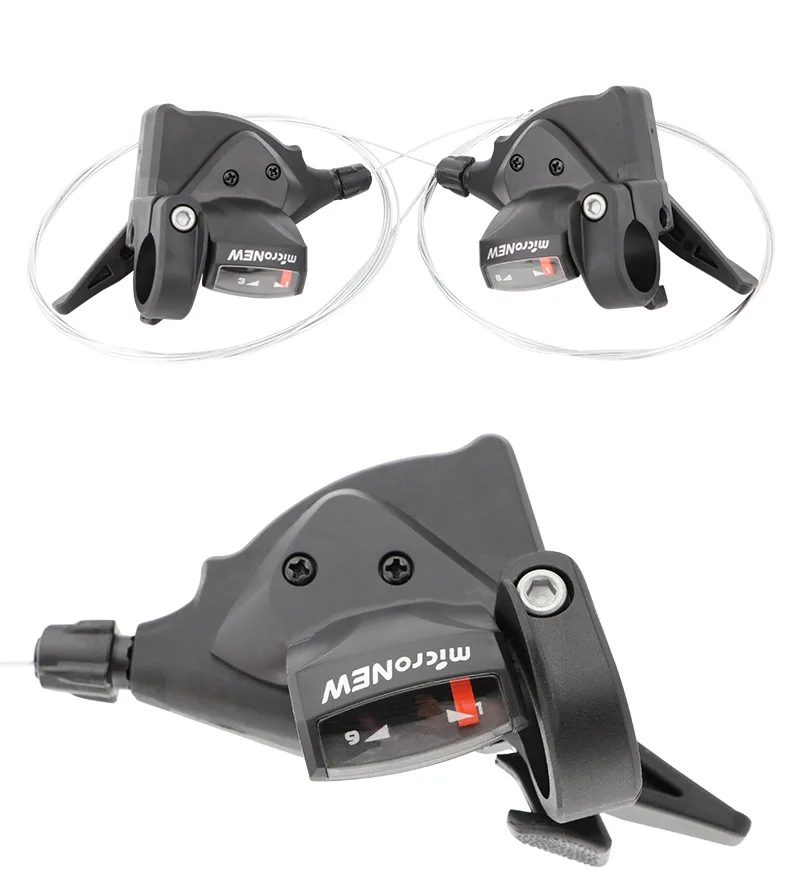 MicroNEW Bicycle Gear Shift Lever Group Mountain Bike Front/Rear Shifter Road