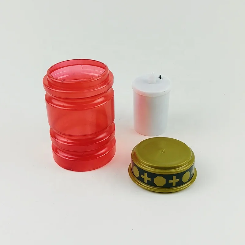 Newish Outdoor Battery Electric Prayer Candle for Memorial Cemetery  Religious Waterproof Grave LED Candle