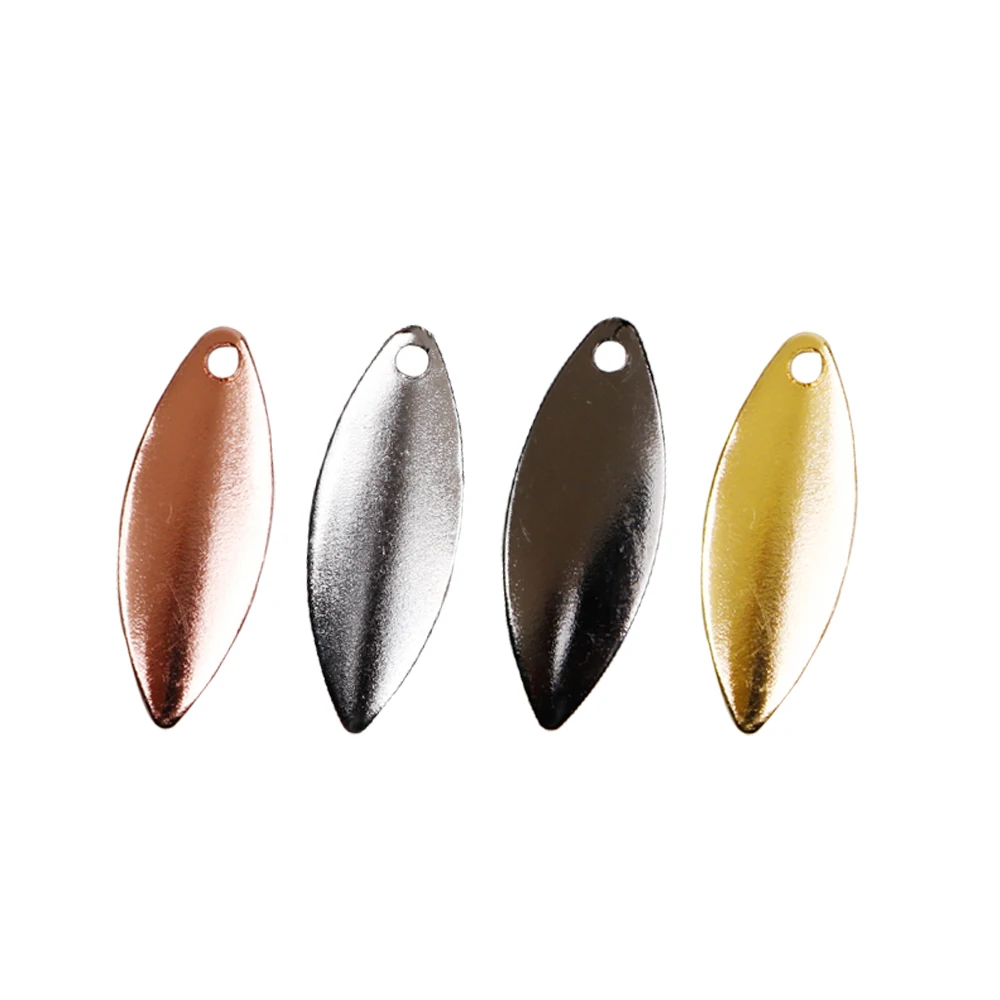 Рыболовные ложки лезвия Spinner Легкий Спин Spinner в сложенном виде Clevises снасти DIY рыболовные приманки рыболовные принадлежности вращающаяся блесна