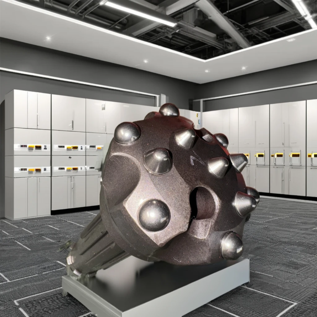 G110mm Steel and Carbide DTH Hammer Drill Bit New Condition Forged Button Bits for Hard Rock Ore Mining Drilling Tool