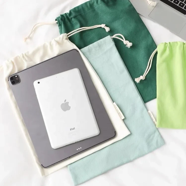 2024 Newest linen pouch for gift ipad phone