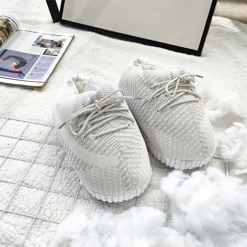 High Quality Indoor Slippers Women free Size Plush home Comfortable Winter Slipper sneaker
