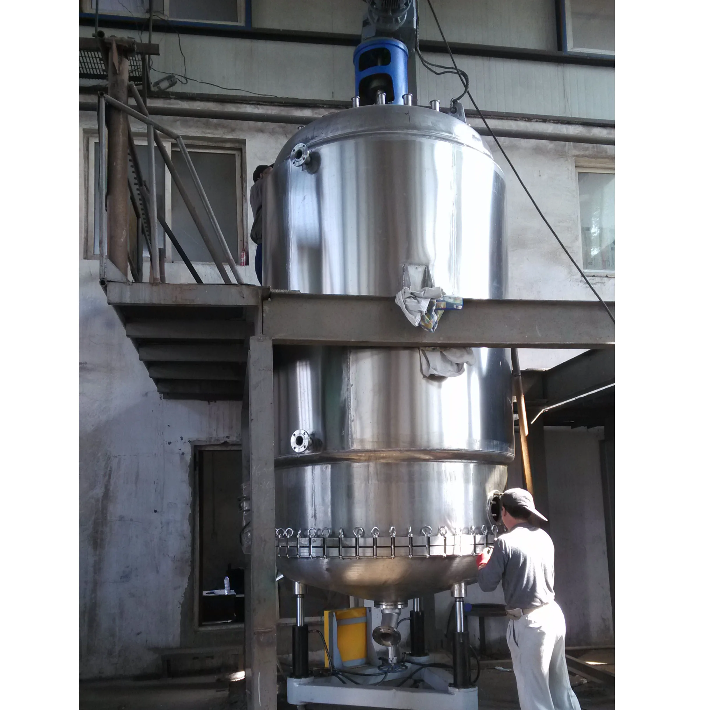 Chemical jacketed Reactor stainless steel 304