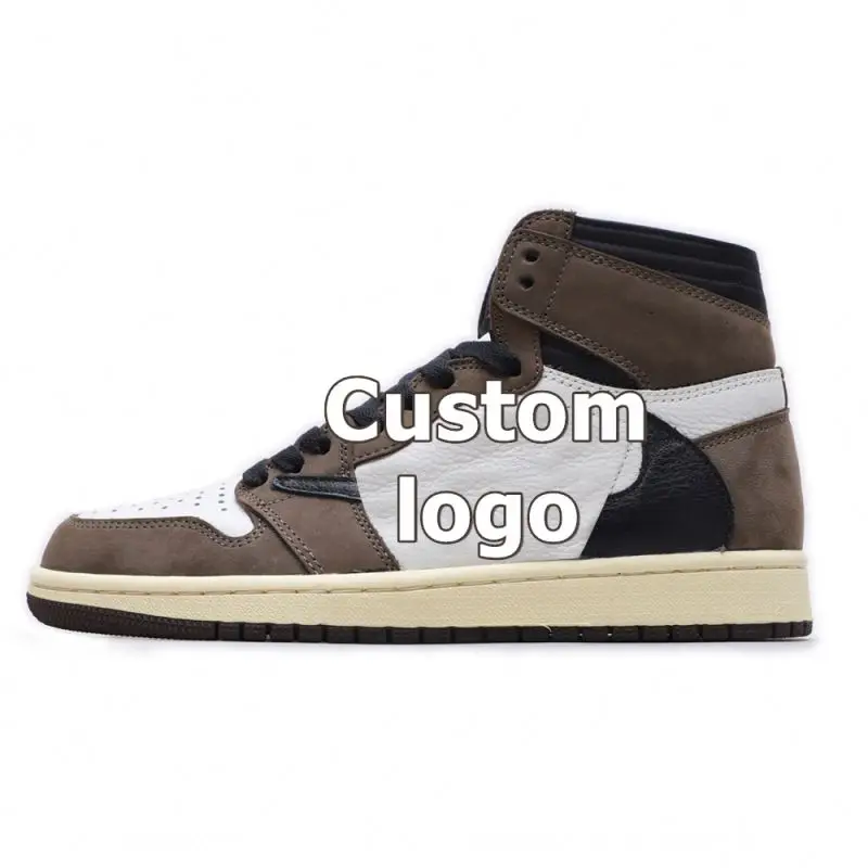 
SANMAO G AJ1 Mid Travis Scott Black White Red Chicago 11 Gown UNC Fashion Sneakers Casual Sports Shoes Basketball with LOGO BOX 