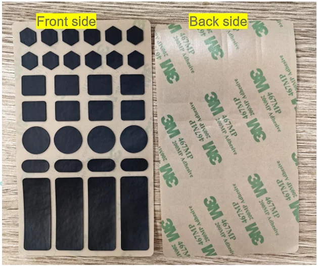 Custom Gaming Mouse Grips Ultra Thin Textured Pattern Mouse Grip Tape Diy Universal Griptape Anti-Slip Slide Grip Stickers