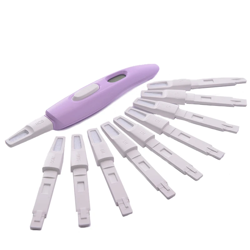Manufacturers Private Label One Step Reusable Digital Early Hcg Fertility Tester Pen Device Stick Pregnancy Test Kit