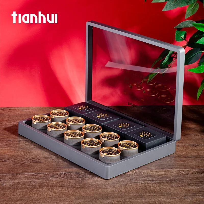 Биоразлагаемая Роскошная акриловая пластиковая подарочная коробка для упаковки шоколадных тортов