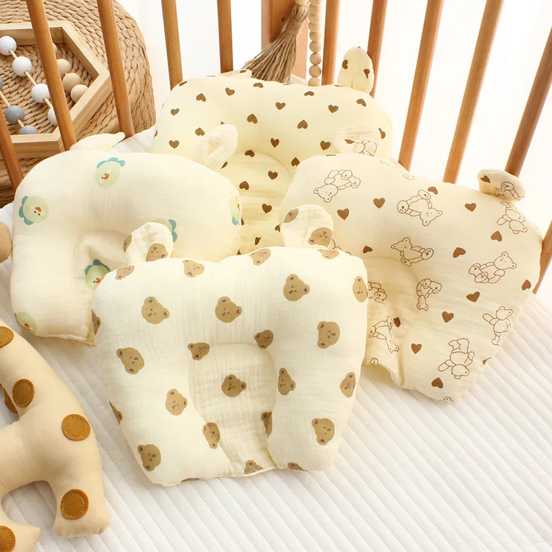 Toddler Pillow for Sleeping 100% Cotton Kids Pillow for Toddler Bed and Travel Soft Pillow for Newborn