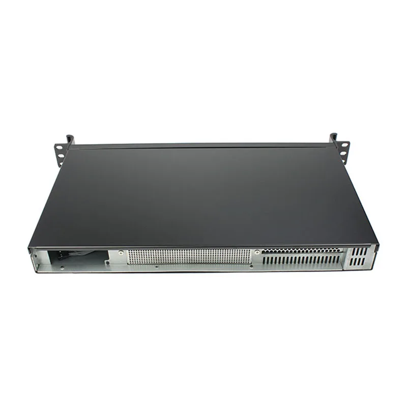 OEM rackmount 1U short body server computer chassis for mini ITX MB server case 1u