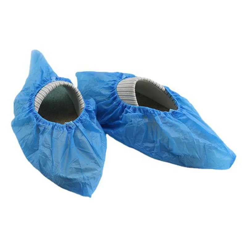 Protective Non Slip Shoe Cover Rain Waterproof Pe Shoe Covers Hospital Shoes Plastic Cover