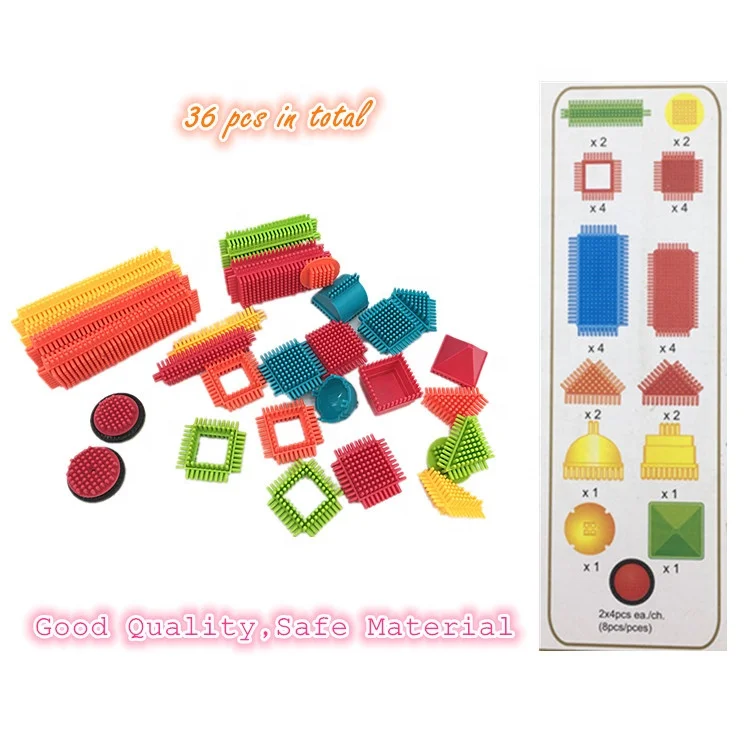 ABS Высококачественные мягкие пластиковые самодельные штабелируемые расчески-блоки для детей