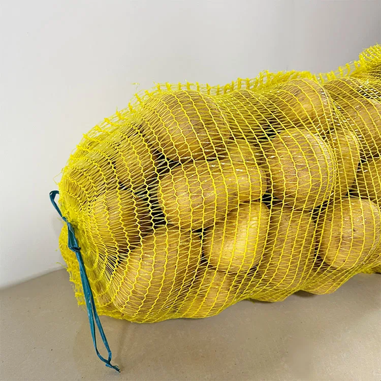 China Manufacturer Supply Raschel Mesh Bag Onion Potato Mesh Bag Packing Agro-food