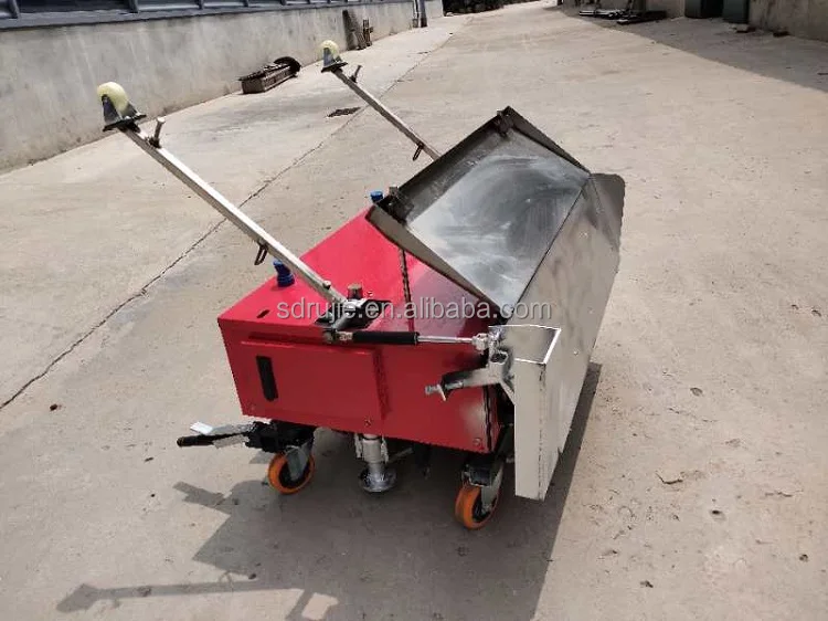 Wall Render Machine Automatic Cement Mortar Rendering Machine