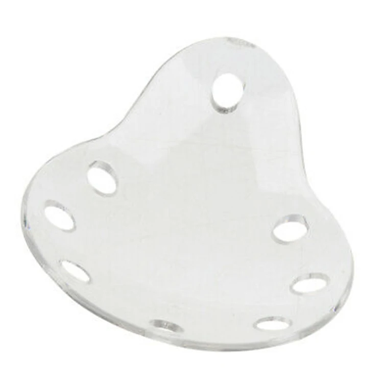 Best Sell Medical plastic material eight holes eye shield