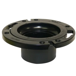 UPC Approved Floor Drain Plumbing ABS Plastic Schedule 40 Pipe Fitting Closet Flange For Bathroom