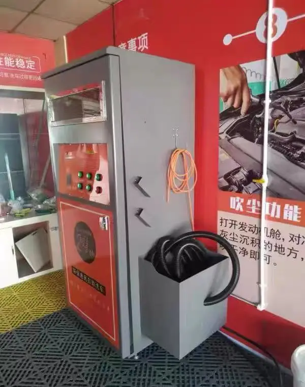 Self-service car washer with Two workspaces Automobile washing machine water&foam gun separation High pressure cleaning machine