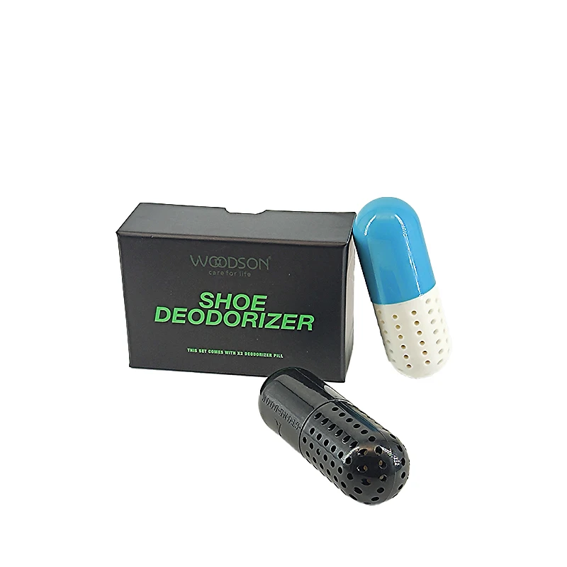 Wholesale Shoe Deodorizer Pills Shoe Dryer Odor Eliminator Smell Remover Shoe Deodorant Capsules desiccant