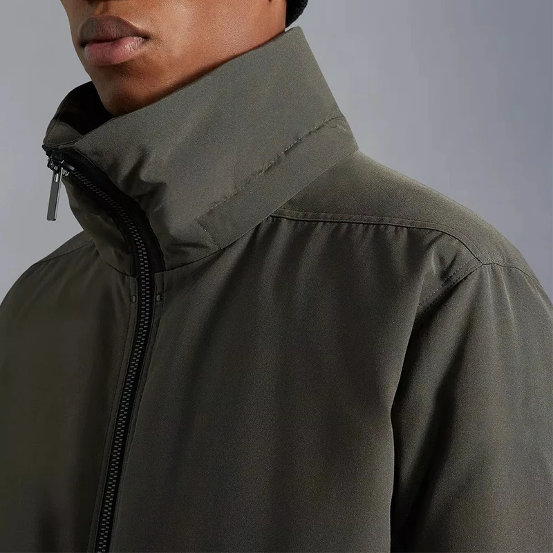 High Quality  Professional Designer Custom OEM Casual Plus Size Fluffy Bubble Jacket Winter Ladies Hooded Zipper Down Jacket