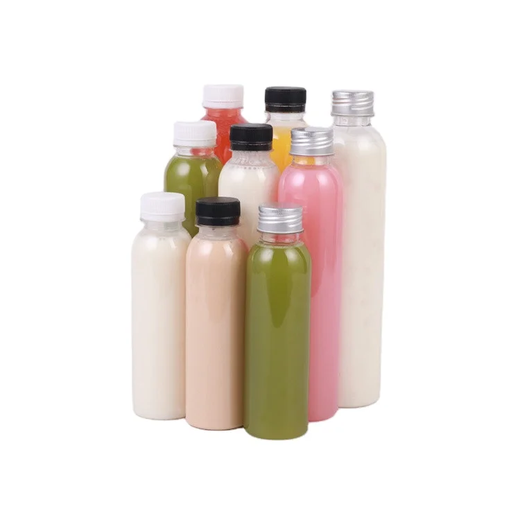 
Luminous beverage bottle, transparent plastic bulb-shaped bottle with a sealing cap for party and a metal straw cap, illuminated 