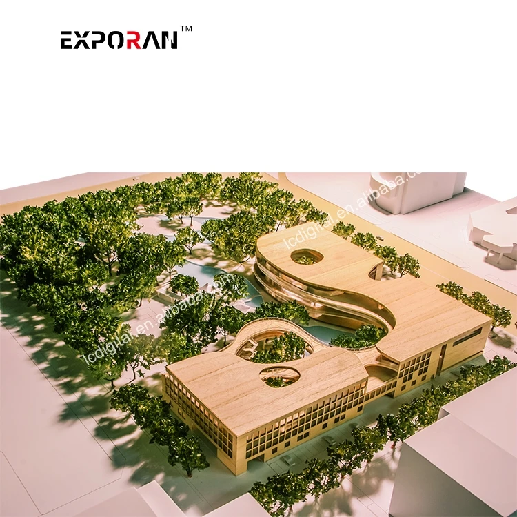 Особый материал, высокое качество, древесина, архитектура, 3D моделирование, архитектурная модель, дерево