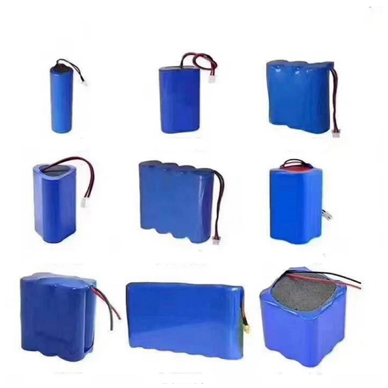 Сделано в Китае 14,8 V 5000 mAh Перезаряжаемый 18650 Цилиндрический литий-ионный аккумулятор с разъемом