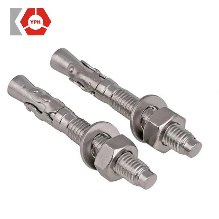 Wedge anchor carbon steel stainless steel with zincplated