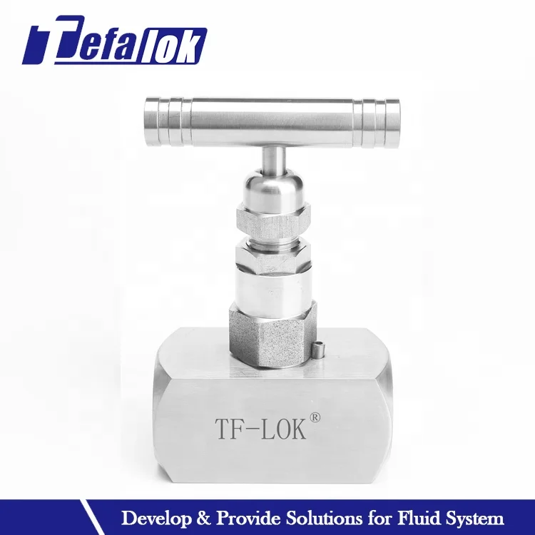 General Application SS316 Female Thread Needle Valve Stainless Steel Needle Valve Nitrogen Straight