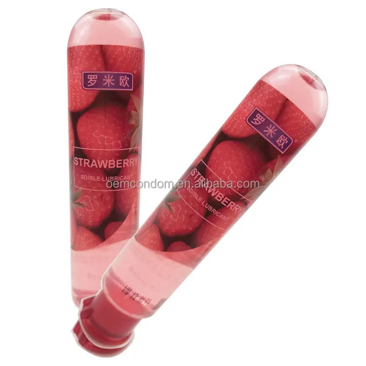 Water Based Sex Lube With Flavors Edible Lube High Quality Small Order Quantity