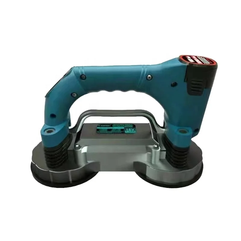 Tile Automatic Land Leveling Machine Hand-held Tiling Machine Vibrator Tool Double Suction Cup Tile Tiler Electric Handle Tool