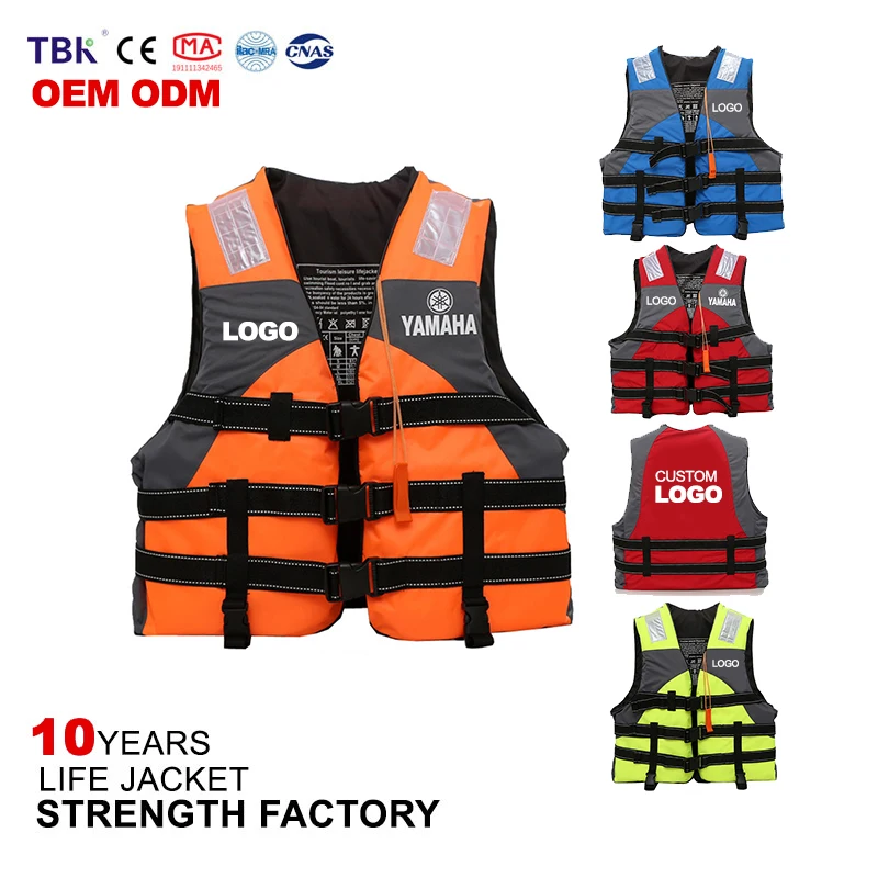 Factory OEM ODM Yamaha Adults Outdoor In Stock Boating Drifting Kayak Swimming High Quality Life Vest Safety Life Jacket