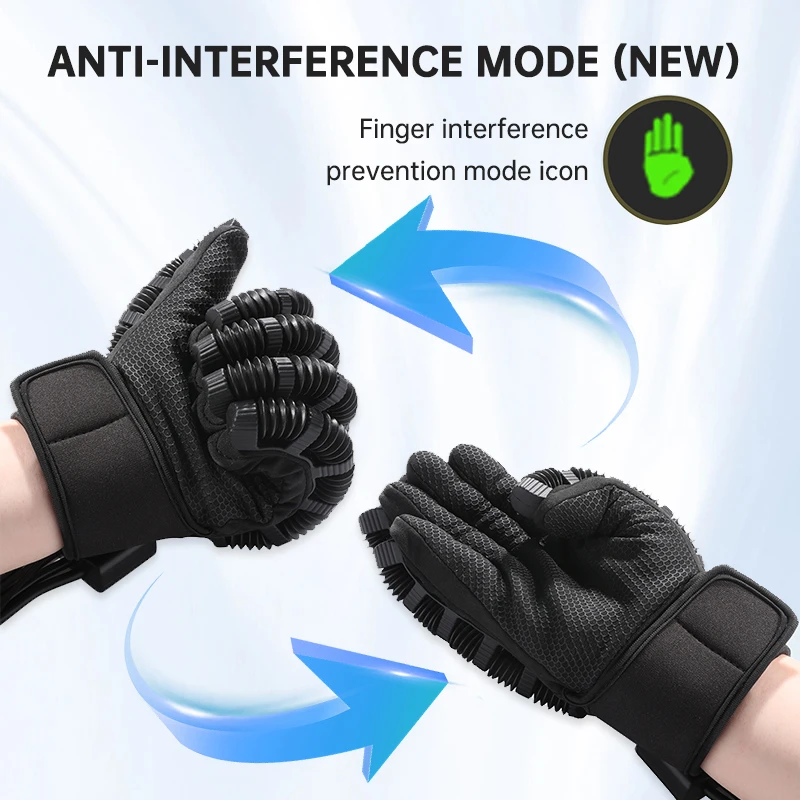 New Design Heating Intelligent Robot Glove Trainer Hand Rehabilitation Finger Exercise Equipment With Heating function