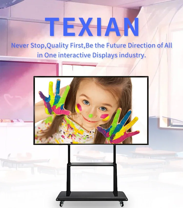 Hot Digital Touch Screen Display 65 Inch Interactive Panel Smart Whiteboard for Classroom