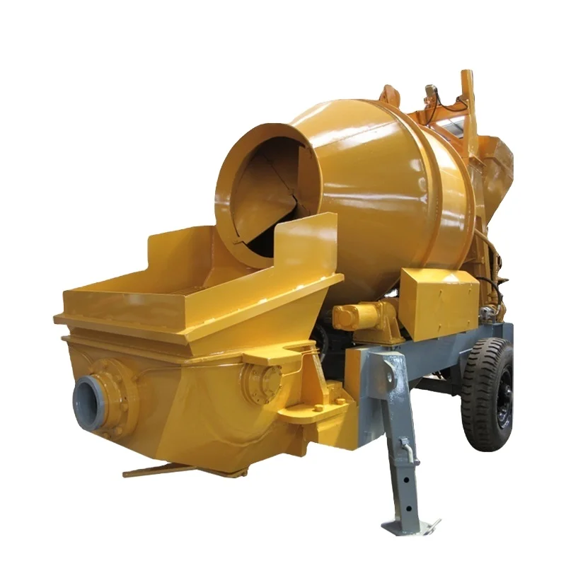 30m3/h Used Concrete Mixer with Pump and Diesel Engine Includes Concrete Pump and Mixer for Sale