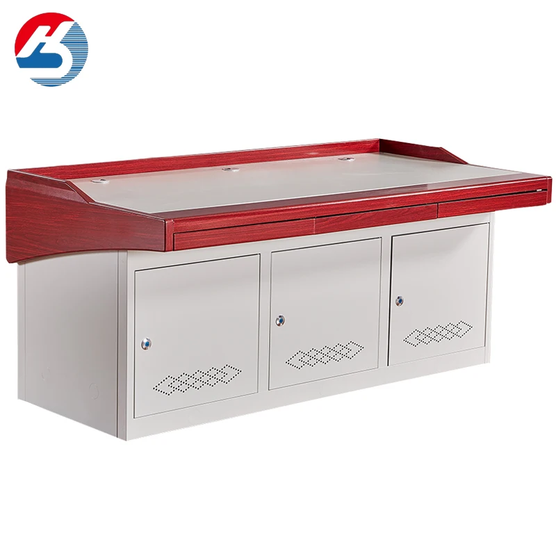 Hot sale control room console for security and protection monitoring, office equipment for sale