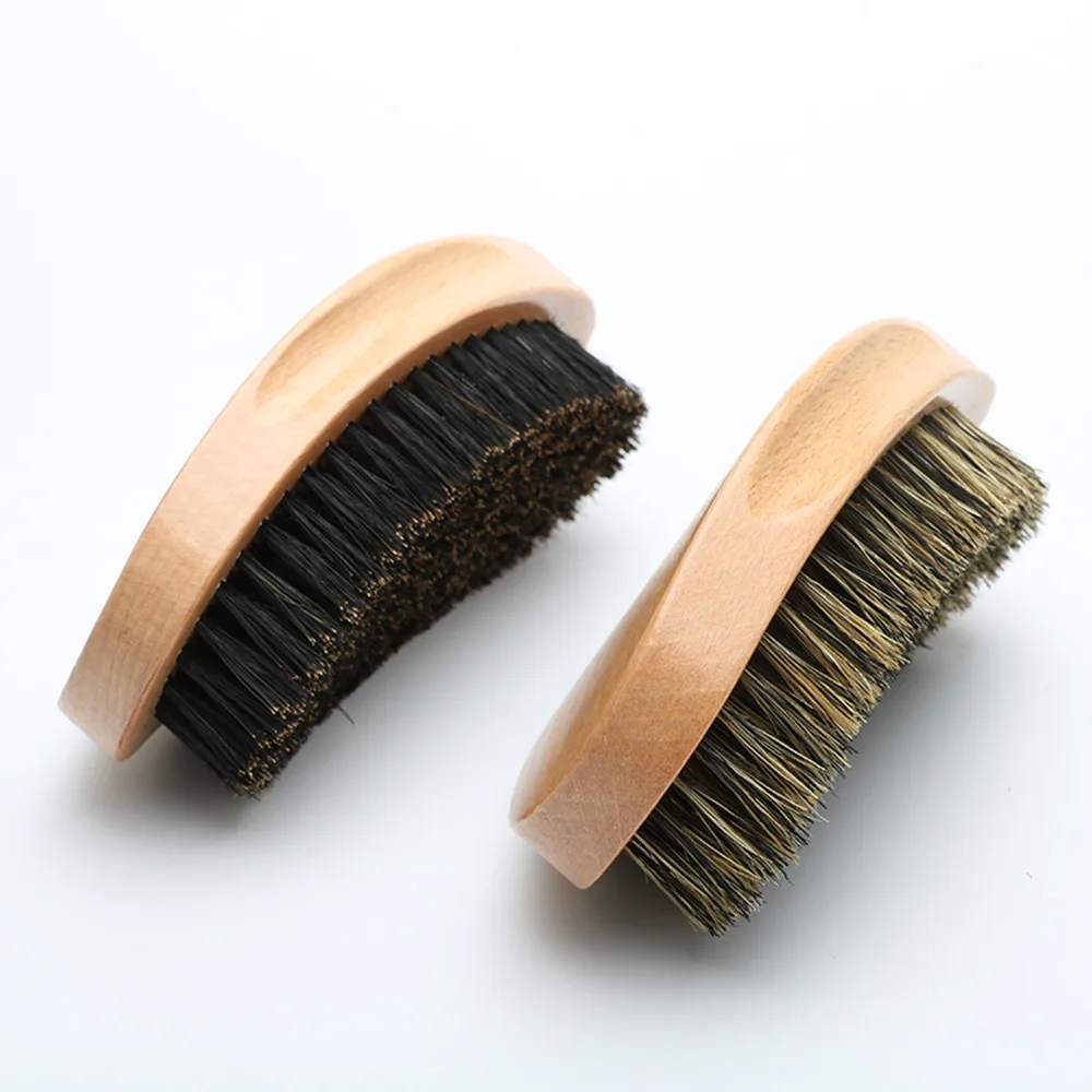 Yaqi custom logo boar beard brush for men