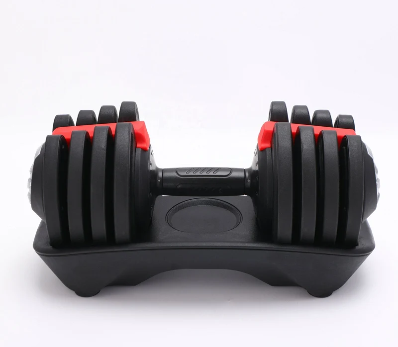 TODO Custom Gym And Home Use New 10kg 15kg 18Kg 40Kg 50Kg Adjustable Round Dumbbells Set 90Lb Free Weights System
