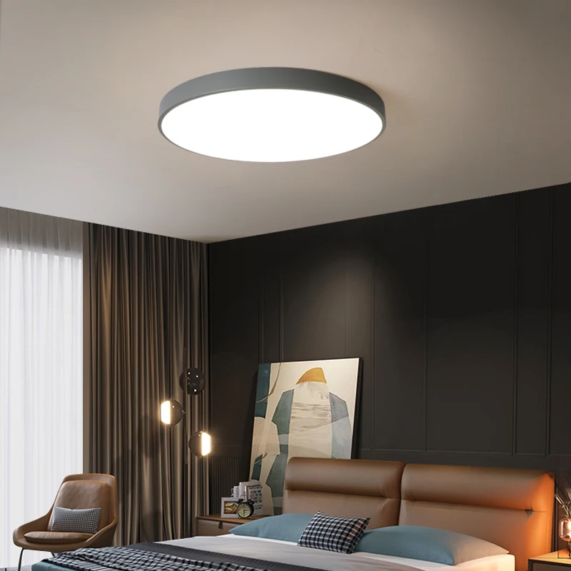 LED Light Ceiling Contemporary Ceiling Lamps for Dining Room Round Surface Mounted Ceiling Light Modern