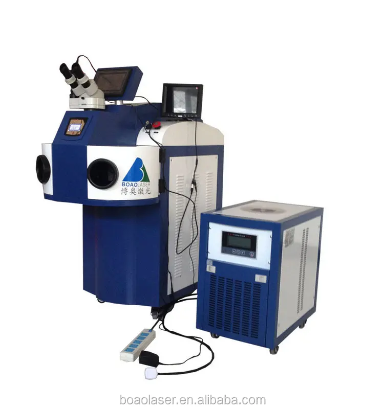 Jewelry laser spot welders 100w 200w Rings Bracelet Necklace Chain desktop portable small laser welding machine for gold silver