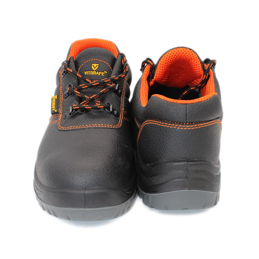 
waterproof microfiber anti-slip anti-puncture construction work shoes hiking men safety shoes 