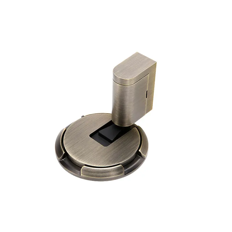 Zinc Alloy Door Stopper No Magnetic Door Fittings Floor Wall Protector Door Holder